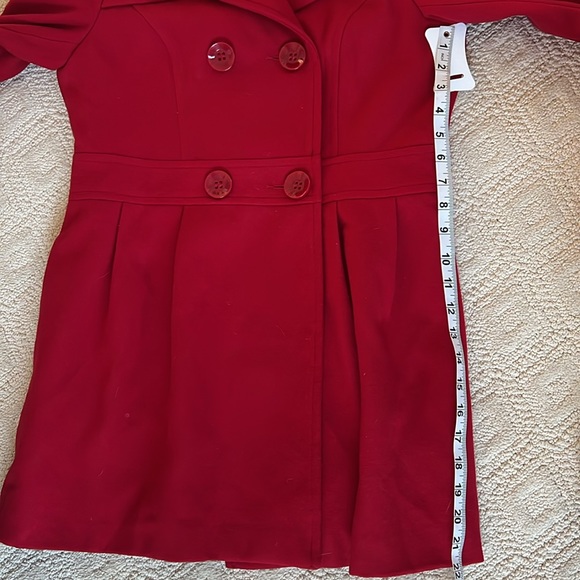 Forever 21 Red Coat size M - Picture 14 of 16